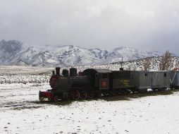 La Trochita. Montañas, cordilleras y belleza natural, parte del recorrido durante la actual temporada invernal en Buenos Aires. CORTESÍA / Turismo y gestión