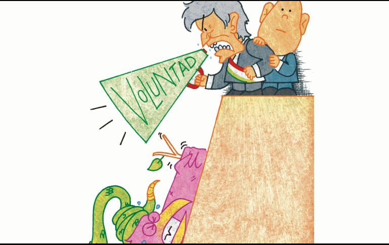 Nuestra cultura política, que premia históricamente el voluntarismo y su narrativa, se ha vuelto aún más intensa luego de la victoria política de Andrés Manuel López Obrador a nivel nacional y Enrique Alfaro Ramírez en Jalisco. EL INFORMADOR / E. Victoria