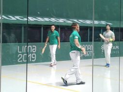 Daniel García e Issac Pérez durante la final disputada este sábado. TWITTER/@CONADE