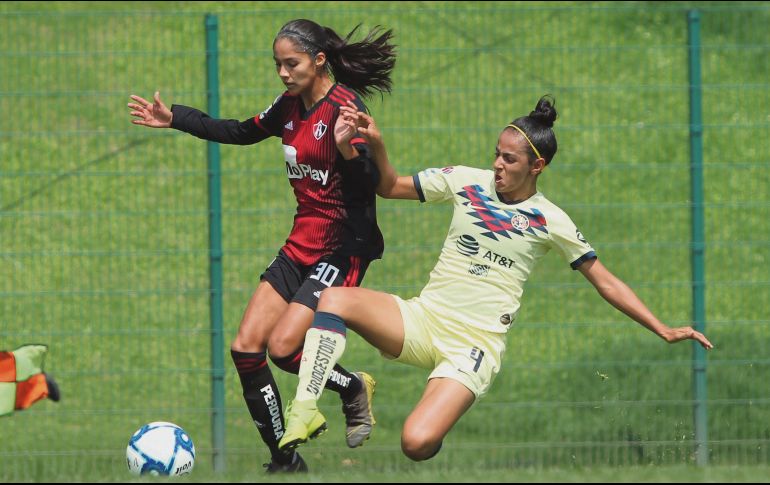 En un emocionante partido, Atlas y América llegaron a cinco unidades. IMAGO7