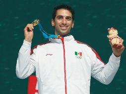 El jalisciense Arturo Rodríguez Faisal colaboró con uno de los cinco oros conseguidos ayer por México en la pelota vasca. IMAGO7