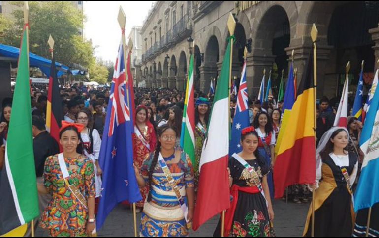 La segunda edición de la caminata “Juventudes con Valores” contará con la participación de personas de 58 países. TWITTER / @iglesialldm