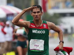 Horacio Nava declaró al final de la prueba que siempre quiso la medalla pero debido a dos amonestaciones prefirió asegurar la plata que arriesgarse a ser descalificado. AP / F. Vergara