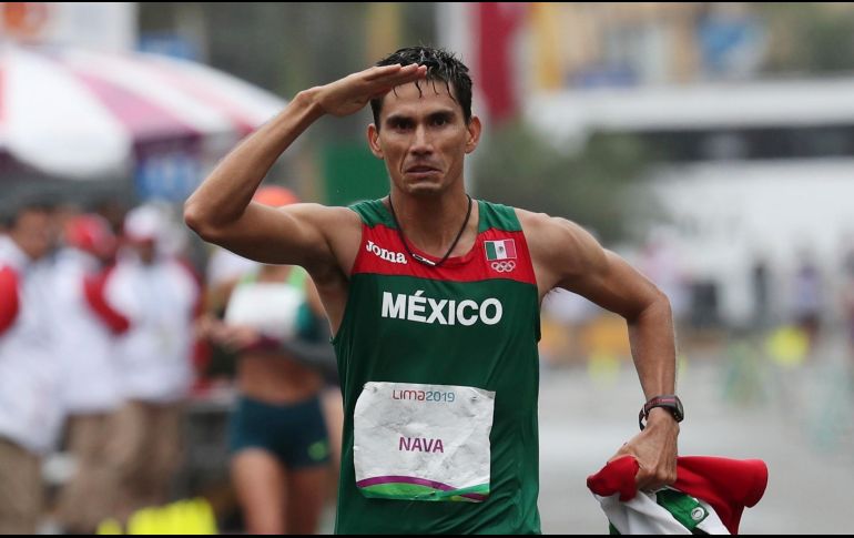 Horacio Nava declaró al final de la prueba que siempre quiso la medalla pero debido a dos amonestaciones prefirió asegurar la plata que arriesgarse a ser descalificado. AP / F. Vergara