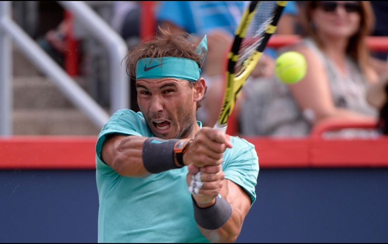Nadal vence a Danil Medvedev con fáciles parciales de 6-3, 6-0. AP / P. Chiasson