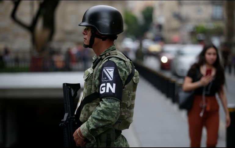 Actualmente hay dos mil 477 elementos de la Guardia Naiconal patrullando en las ocho regiones operativas dispuestas por la Federación. EL INFORMADOR/Archivo