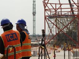 Con este acuerdo, se superan el 90 por ciento de los compromisos cerrados y siguen los trabajos para el cierre de los últimos contratos para la construcción del Nuevo Aeropuerto. EFE / ARCHIVO