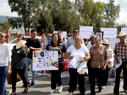 A la manifestación también acudieron miembros del colectivo Familias Unidas por Nuestros Desaparecidos y un visitador adjunto de la región Ciénega de la Comisión Estatal de Derechos Humanos de Jalisco (CEDHJ). UdeG/ Adriana González