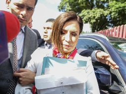 Rosario Robles dijo confiar plenamente en la autonomía del Poder Judicial. NTX / G. Granados