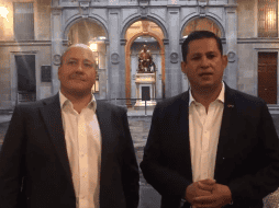 En una reunión en Palacio Nacional, Alfaro Ramírez estuvo acompañado del gobernador de Guanajuato, Diego Sinhue Rodríguez Vallejo. TWITTER / @EnriqueAlfaroR