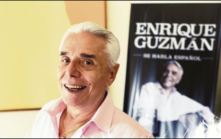 Enrique Guzmán está listo para cantar con los tapatíos. EL INFORMADOR / A. Camacho