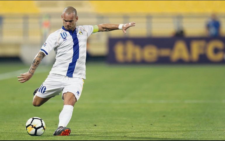 Sneijder también fue referente en el Real Madrid. ARCHIVO