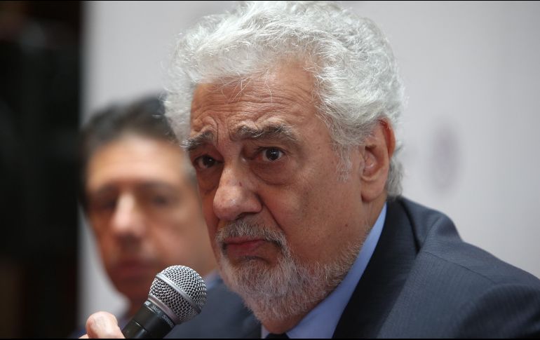 Plácido Domingo fue acusado por ocho cantantes y una bailarina por presunto acoso sexual. EL INFORMADOR / ARCHIVO