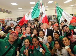 En total, la delegación mexicana obtuvo 136 preseas, las cuales la ubicaron en el tercer lugar del medallero general. NTX/G. Granados