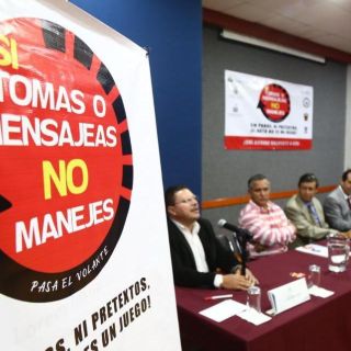 Buscan concientizar sobre riesgos de combinar volante con alcohol o celular