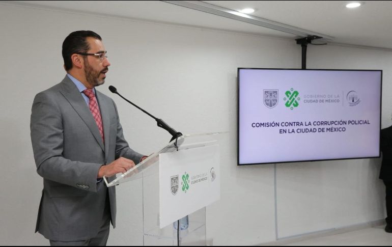 Jesús Orta comentó que se siguen integrando elementos, por lo que consideró no dar opinión alguna sobre la suspensión de los seis policías. FACEBOOK/Policía Ciudad de México