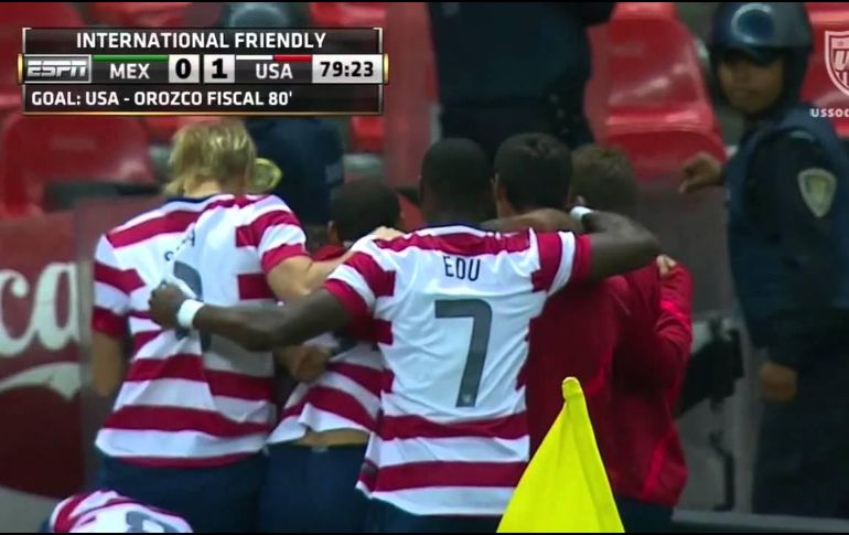 El estadounidense Michael Orozco marcó el gol del triunfo a los 80 minutos, lo que provocó el abucheo de los aficionados. ESPECIAL