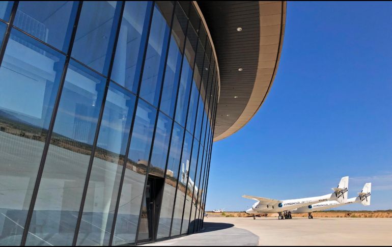 El Spaceport America se localiza en el desierto de Jornada del Muerto, en Las Cruces. AP/S. Montoya Bryan