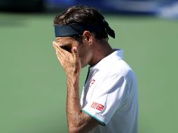Cincinnati fue el primer torneo de Federer desde que perdió la final de Wimbledon en julio ante Novak Djokovic. AFP / R. Carr