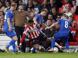 Con el empate sin goles y el global de 1-0 ante los noruegos, ahora PSV Eindhoven se medirá en playoffs al club Apollon. AFP / J. Putmans