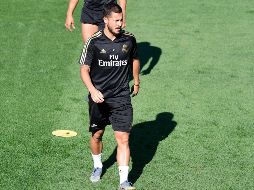 Según la edición digital del diario deportivo madrileño ''As'', Hazard podría estar de ''tres a cuatro semanas'' de baja. AFP / J. Soriano