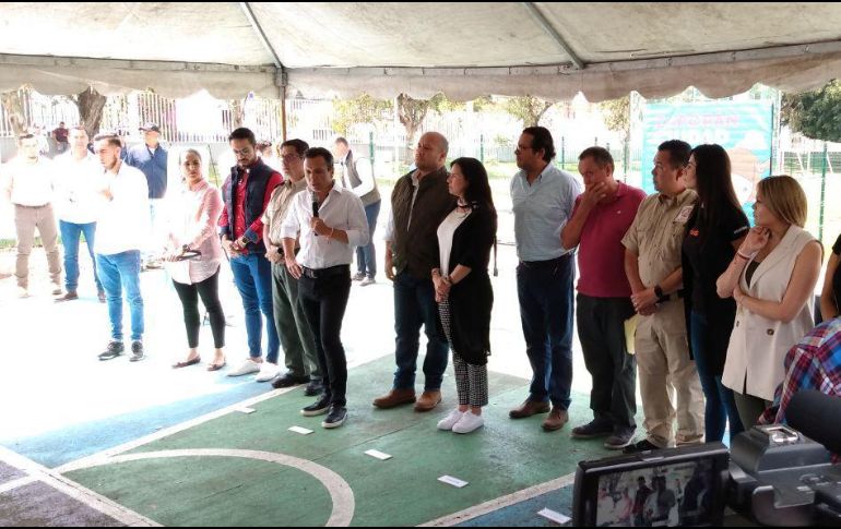 El edil Pablo Lemus aseguró que se trabaja con el SIAPA para hacer un vaso regulador que evite que el agua baje con tanta fuerza. TWITTER / @PabloLemusN