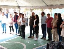 El edil Pablo Lemus aseguró que se trabaja con el SIAPA para hacer un vaso regulador que evite que el agua baje con tanta fuerza. TWITTER / @PabloLemusN