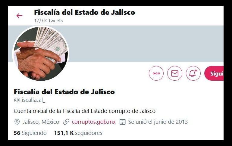 Informan que elementos de la Policía Cibernética ya intervienen para restablecer el control de la cuenta. ESPECIAL