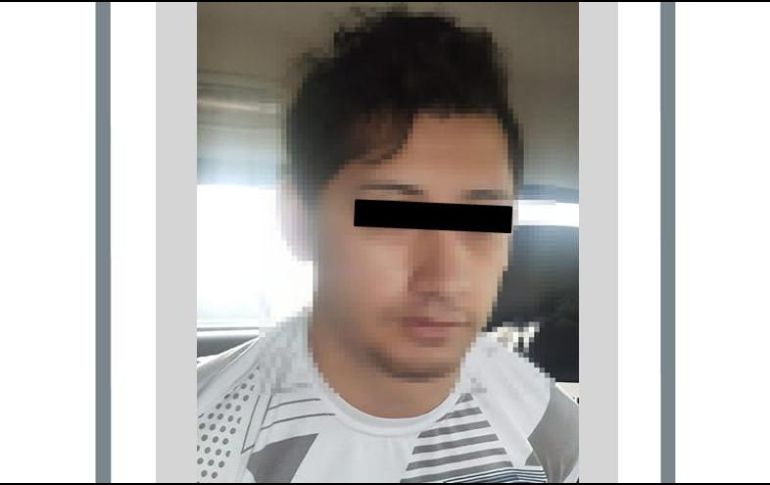 La captura de Alberto “N” se logró en la colonia Colinas de Tonalá, en Tonalá. ESPECIAL/ Fiscalía de Jalisco