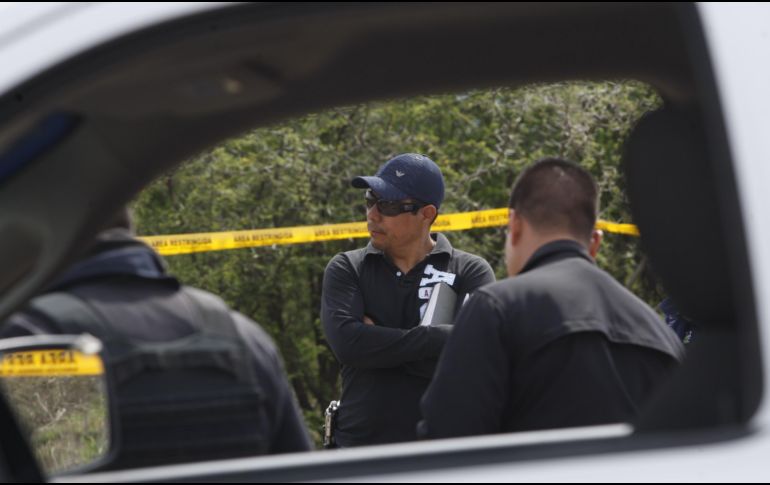 En el sitio se encontraron siete casquillos de diferentes calibres: dos de calibre .38 súper y cinco de calibre 7.62, así como un cargador para pistola en mal estado. EL INFORMADOR/ ARCHIVO