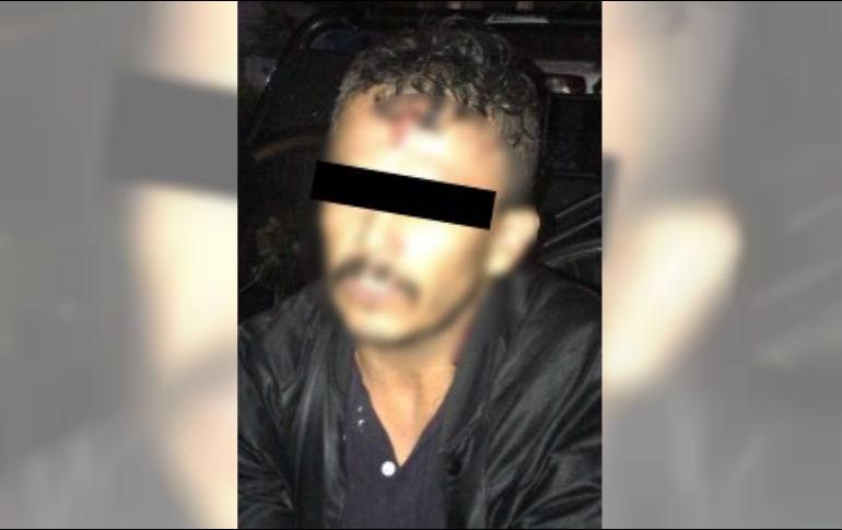 El ahora detenido, quien dijo llamarse Fernando 