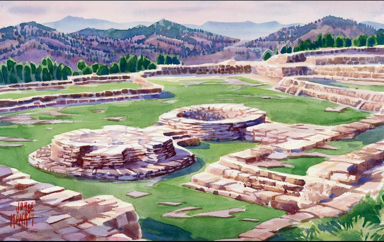 El lugar donde se encuentra la tumba de Cuauhtémoc, el último tlatoani mexica. ESPECIAL / J. Monroy