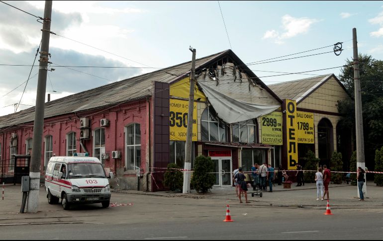 Autoridades de la ciudad de Odesa decretaron que este domingo 18 de agosto será día de luto por la tragedia. AP/S. Poliakov