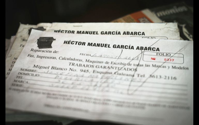 Cuenta que cuando las máquinas de escribir eran más usadas en las oficinas, tenía siete trabajadores y una secretaria. EL INFORMADOR / F. Atilano