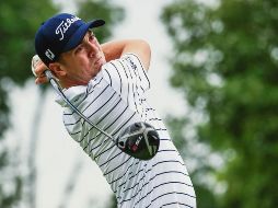 Thomas tuvo una gran actuación ayer, al firmar una tarjeta de 61 golpes. EFE