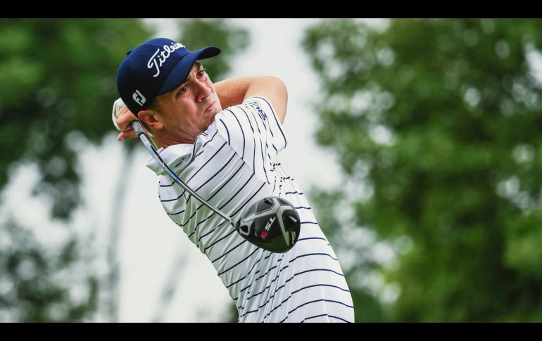 Thomas tuvo una gran actuación ayer, al firmar una tarjeta de 61 golpes. EFE