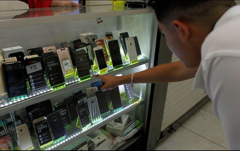 Al cierre del segundo trimestre del año, se han identificado 106.8 millones de equipos móviles, lo que representa un incremento de 3.5 por ciento respecto al 2018. EL INFORMADOR / ARCHIVO