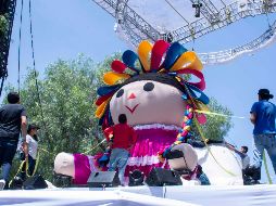 ”Lele” mide seis metros de largo y ha visitado diferentes países de Europa, Asia y Oceanía. SUN / EELG