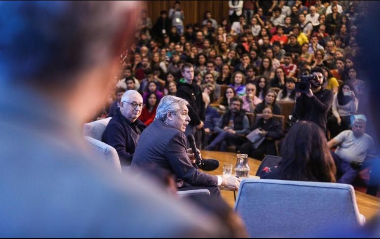 La victoria electoral  de Alberto Fernández sacudió a los mercados con la caída de 30% de la Bolsa de Buenos Aires y  la depreciación de casi 20% de la moneda. TWITTER/alferdez