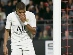El goleador francés se fue en blanco y los monarcas de la Ligue 1 fueron derrotados como visitantes. AFP