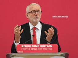 Corbyn acusó a los conservadores de fracasar en su gestión del brexit y lamentó que el Reino Unido se encamine a una tormenta política y constitucional. AP/J. Giddens
