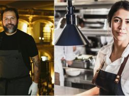 Enrique Olvera y Daniela Soto-Innes, quien recientemente recibió un galardón como la mejor chef del mundo. ESPECIAL