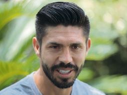 Oribe Peralta aseguró que trata de llevar su vida familiar de manera sencilla, además de siempre estar cerca de su esposa e hijos. EL INFORMADOR / F. Atilano