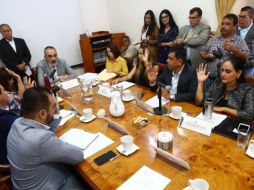 El presidente de la Junta de Coordinación Política, Salvador Caro, consideró que la petición es viable y se podría incluir en el alza salarial que se prevé para 2020. FACEBOOK/legislativojal