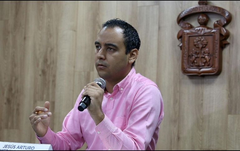 El presidente de la FEU, Jesús Medina, menciona que la manifestación exige justicia por la compañera agredida y por la seguridad en general. ESPECIAL