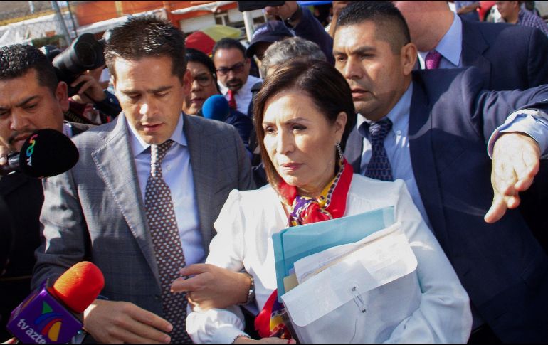 Robles estaría involucrada en un caso en el que se vendían terrenos federales a empresas fachada. EFE/ARCHIVO