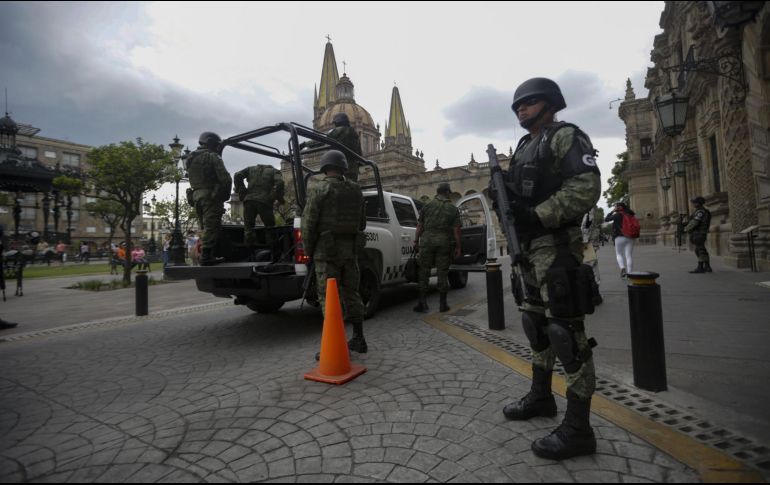 El secretario de Seguridad, también argumentó que es un reto a corto plazo aumentar los elementros para el próximo año. EL INFORMADOR / ARCHIVO