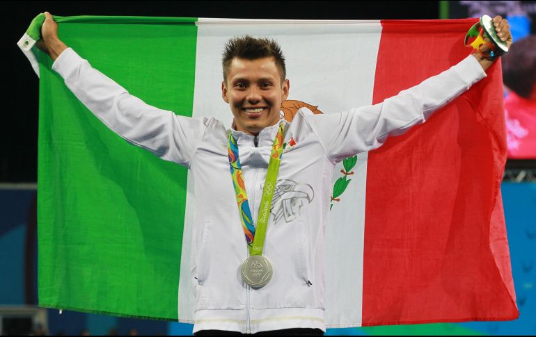 Esa medalla de Germán también fue especial por ser la única lograda por algún deportista de Jalisco. NTX / ARCHIVO