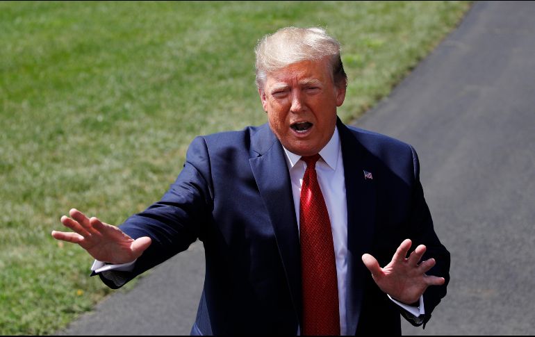 El 62% de los ciudadanos, de acuerdo a una encuesta difundida este jueves, rechazan el trabajo del magnate como presidente. AP / P. Semansky