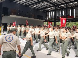 Alfaro señala que entre los apoyos a su esfuerzo se dio en mayo un incremento al salario de los elementos de la corporación en dos mil pesos. EL INFORMADOR/ S. Blanco